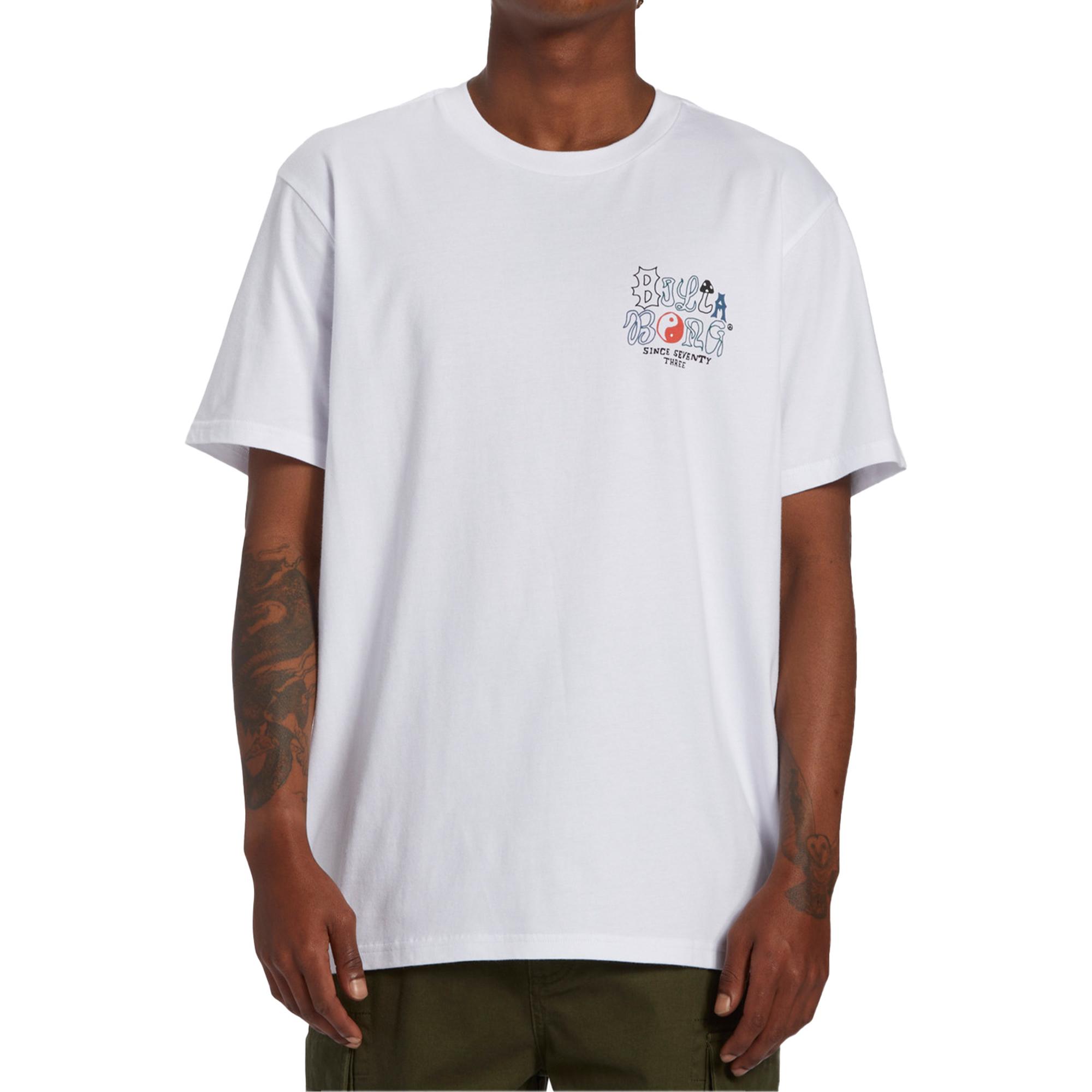 Billabong Worded Tees Erkek Beyaz Tişört