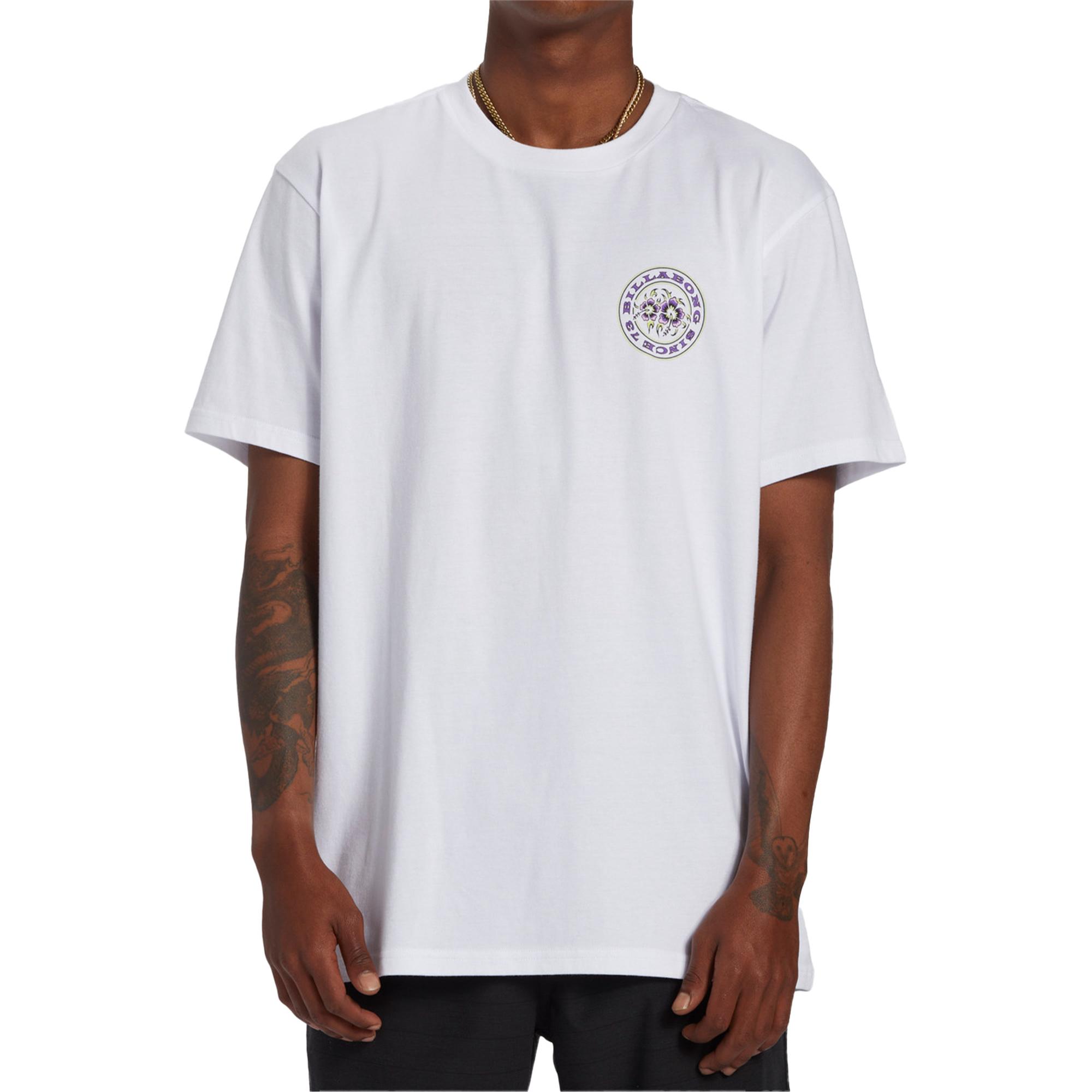 Billabong Bonez Tees Erkek Beyaz Tişört