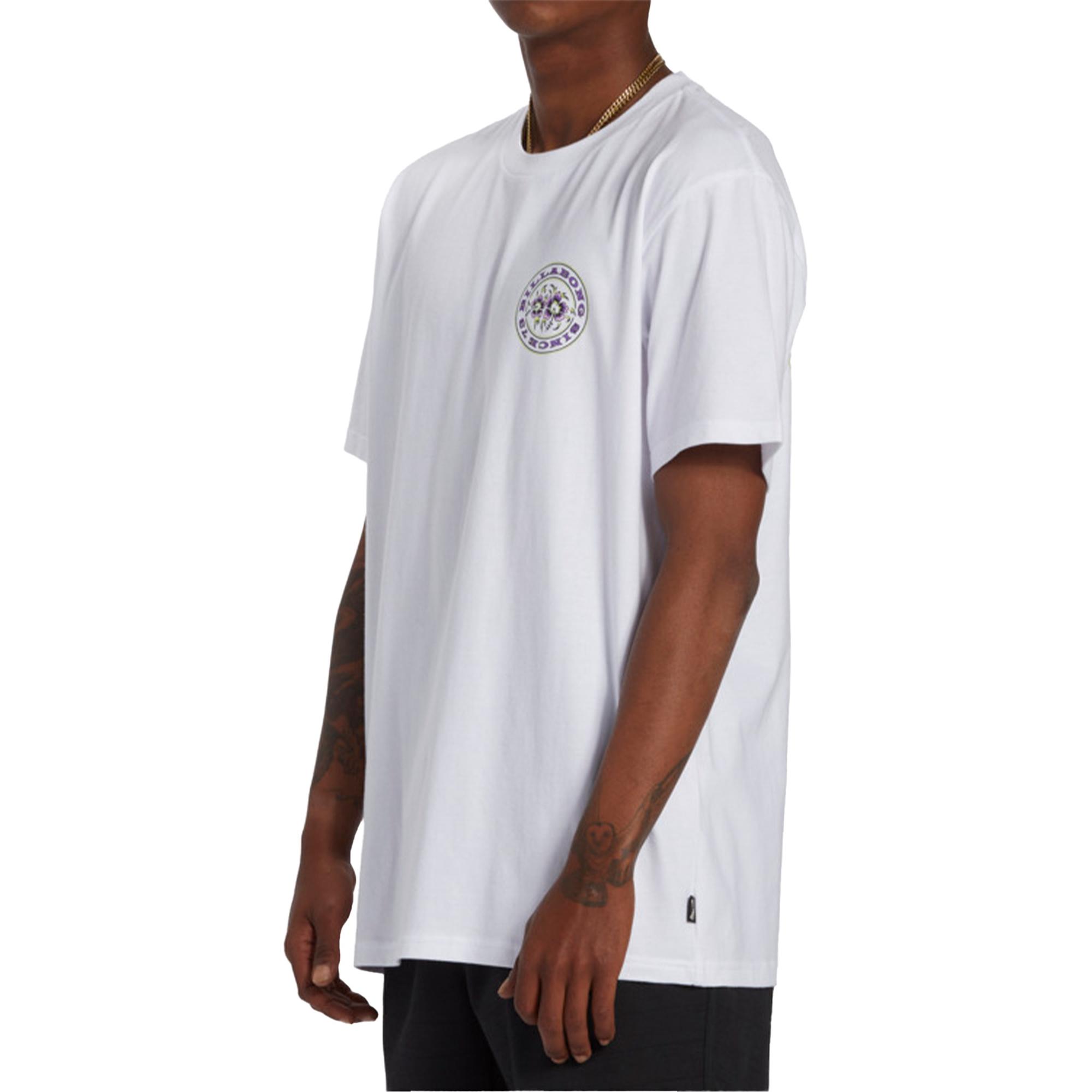 Billabong Bonez Tees Erkek Beyaz Tişört