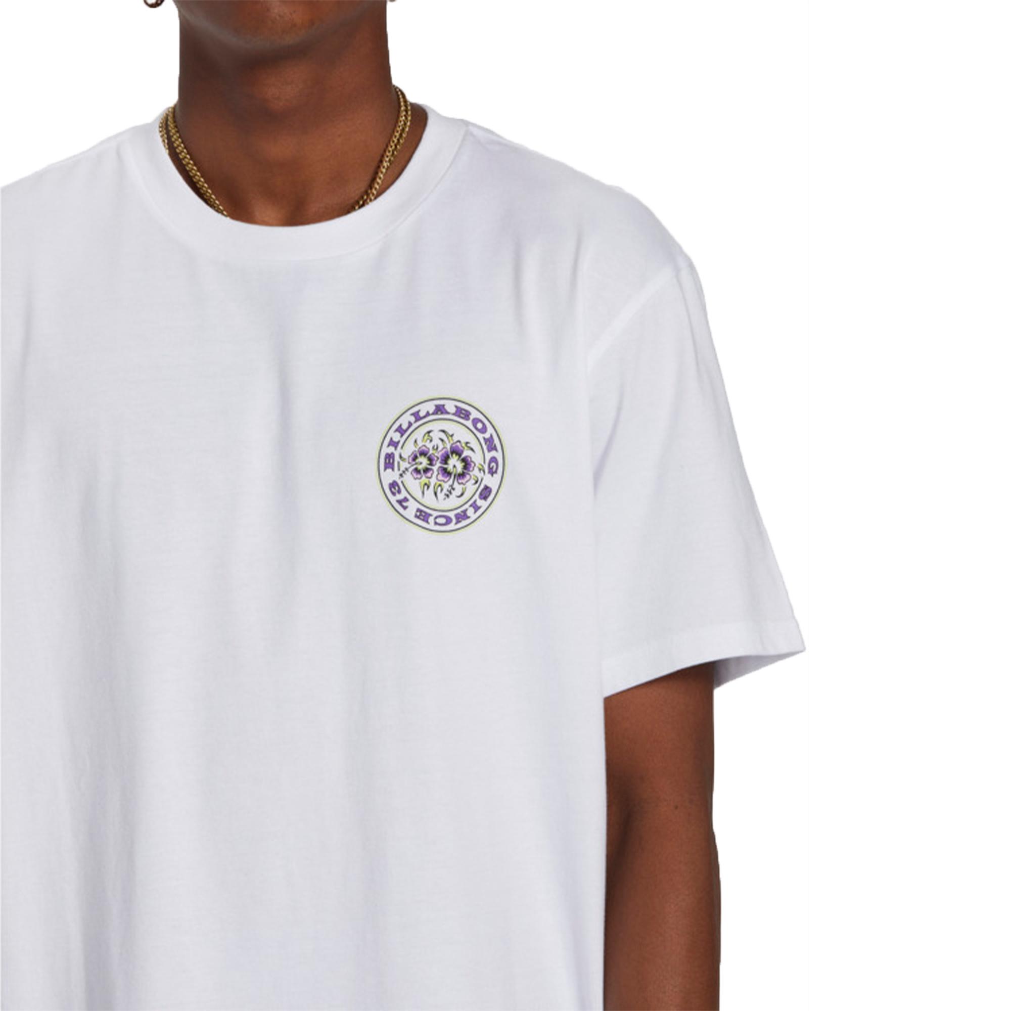 Billabong Bonez Tees Erkek Beyaz Tişört