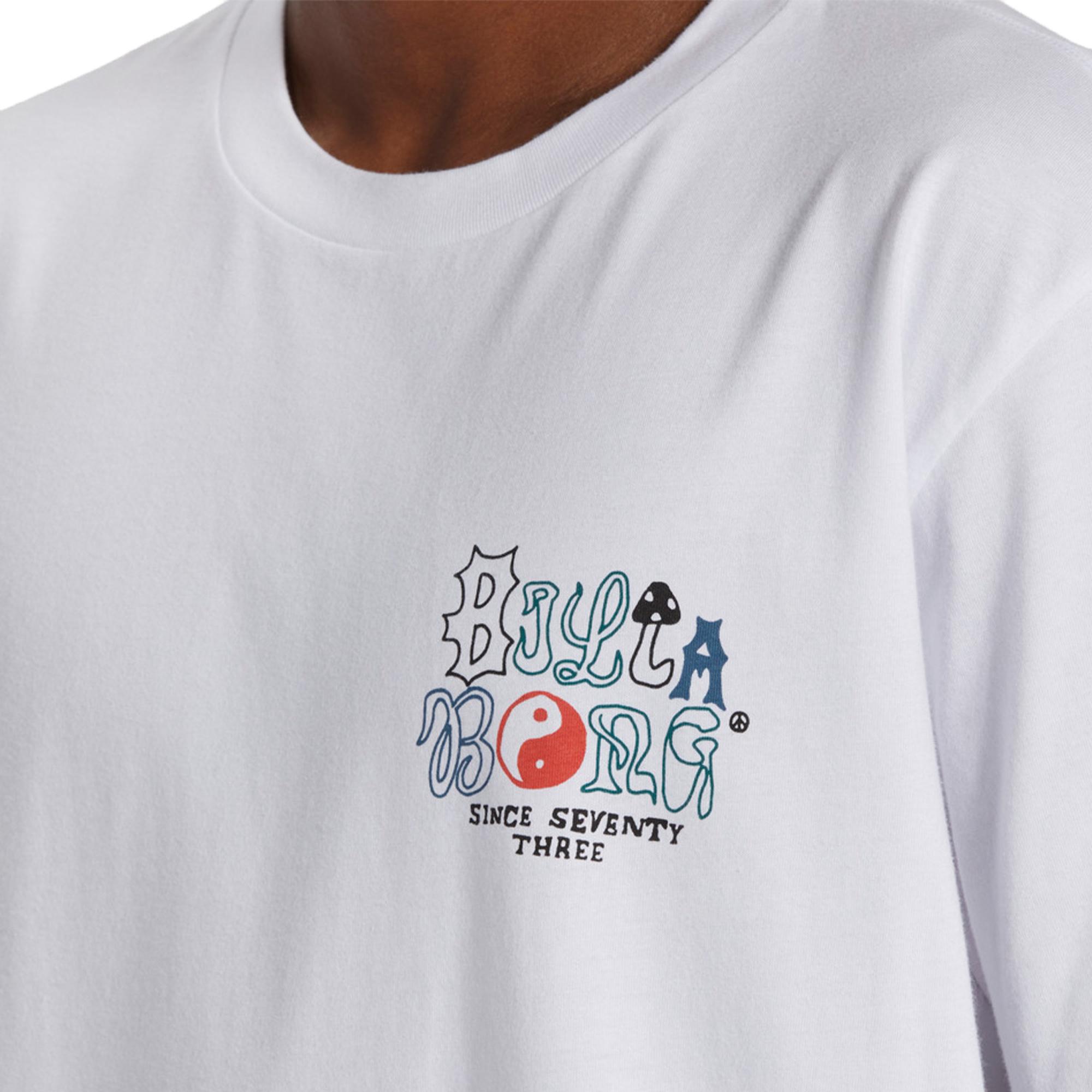 Billabong Worded Tees Erkek Beyaz Tişört