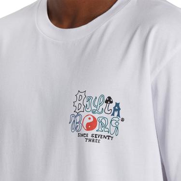  Billabong Worded Tees Erkek Beyaz Tişört