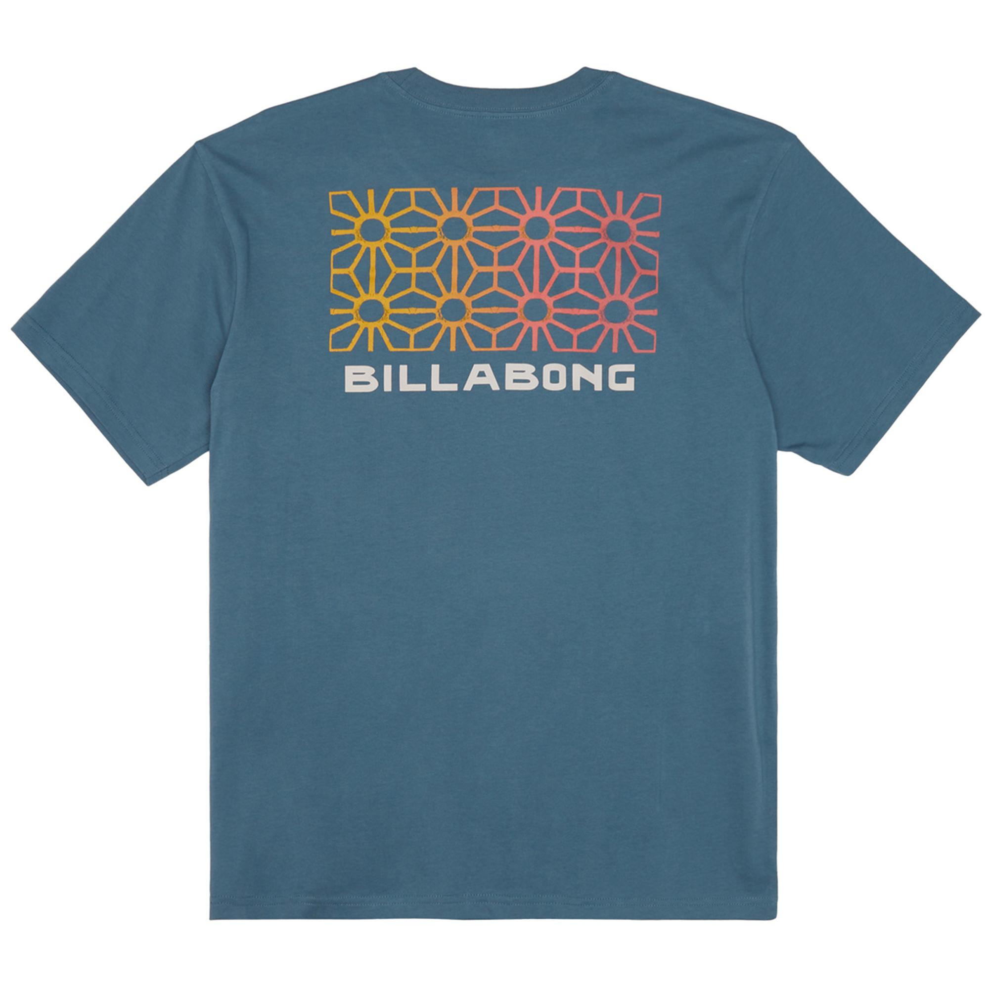 Billabong Segment Tees Erkek Mavi Tişört