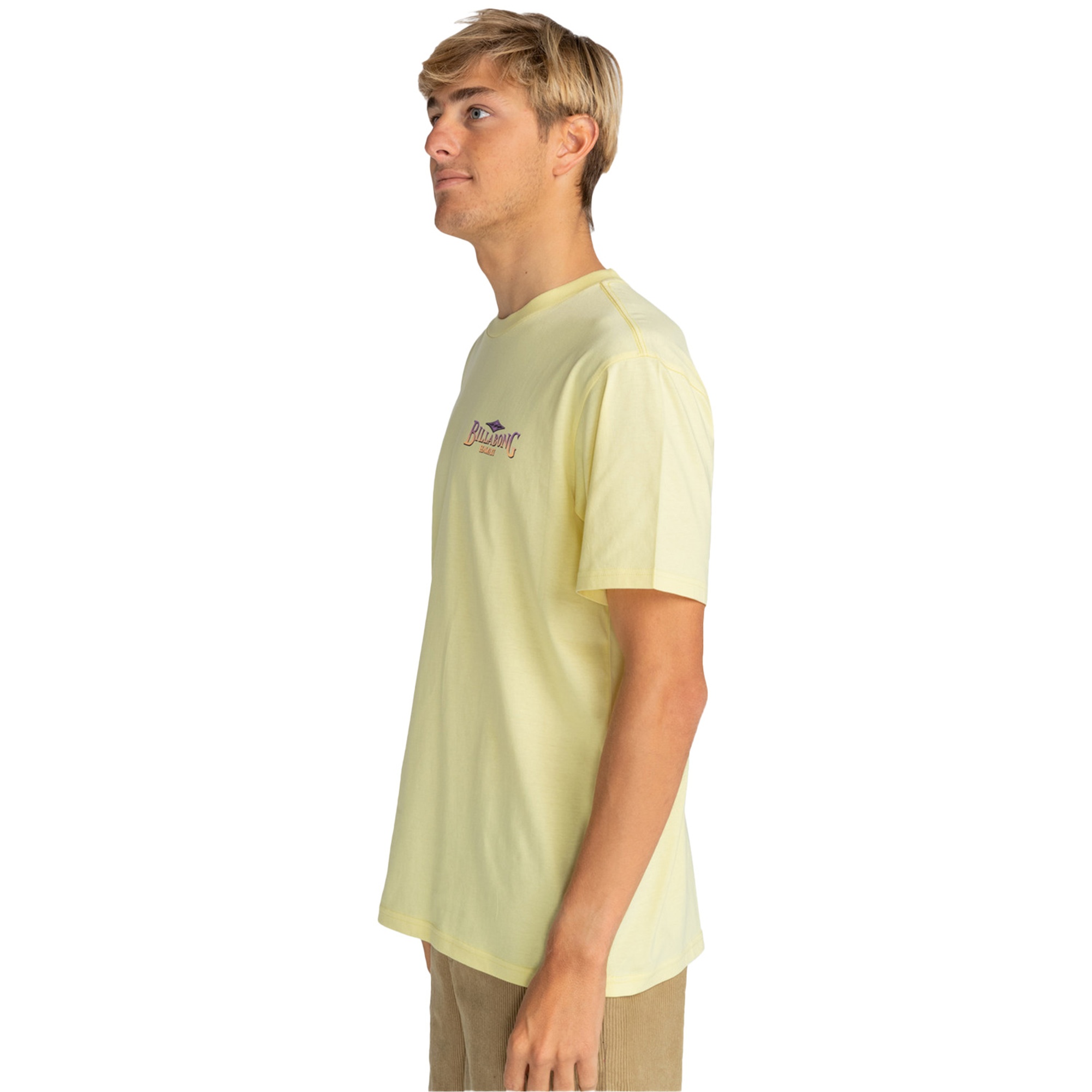 Billabong Dreamy Place Erkek Sarı Tişört