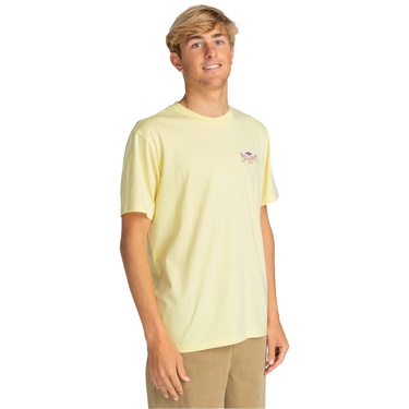  Billabong Dreamy Place Erkek Sarı Tişört