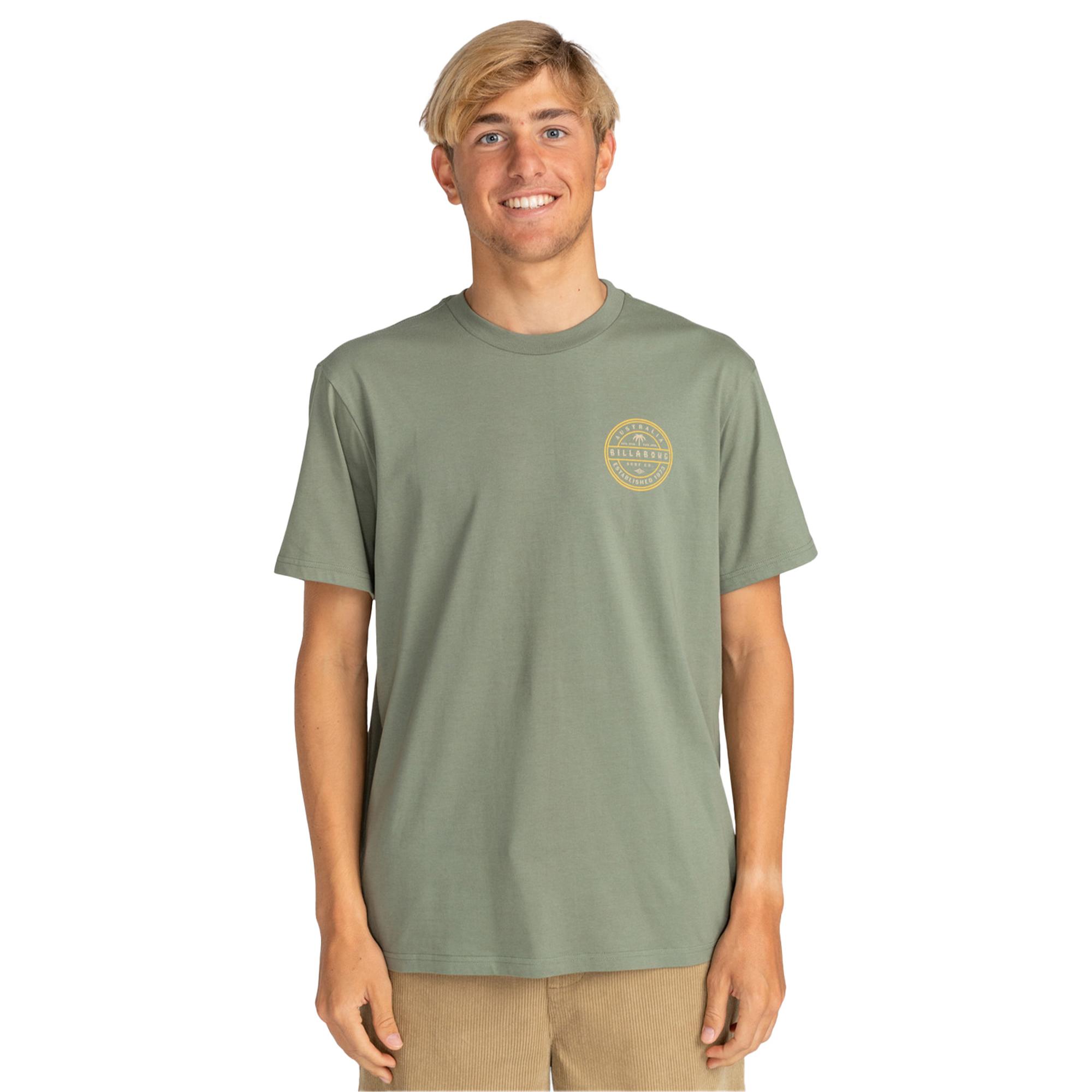 Billabong Monogram Tees Erkek Yeşil Tişört