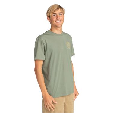  Billabong Monogram Tees Erkek Yeşil Tişört