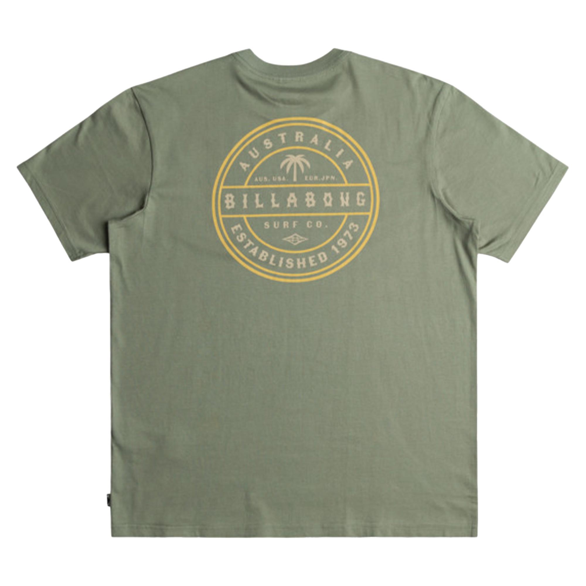 Billabong Monogram Tees Erkek Yeşil Tişört