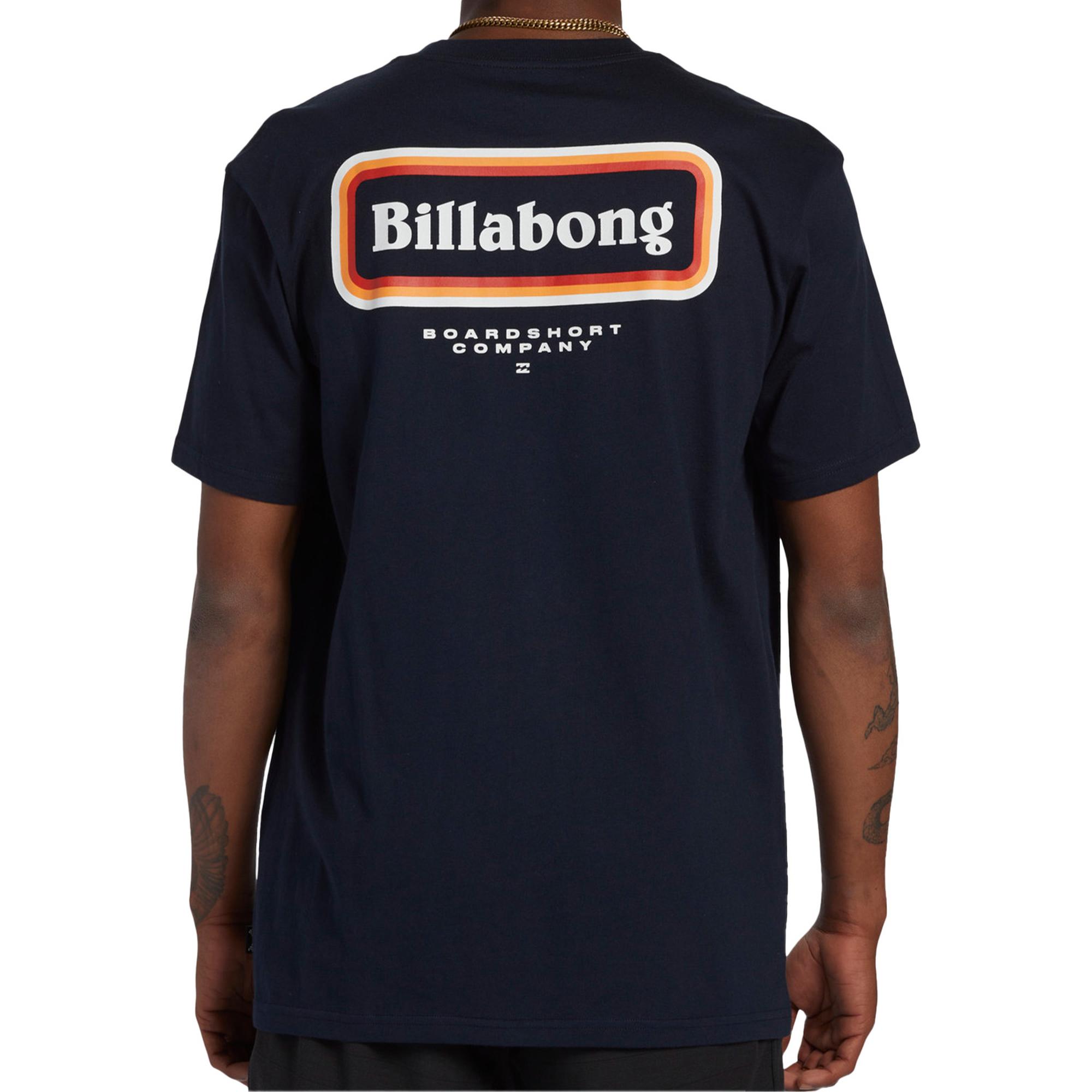 Billabong Walled Tees Erkek Mavi Tişört
