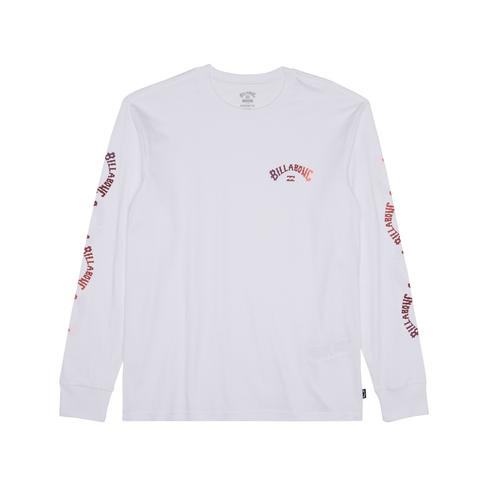  Billabong Snaking Arches Ls Erkek Beyaz Tişört