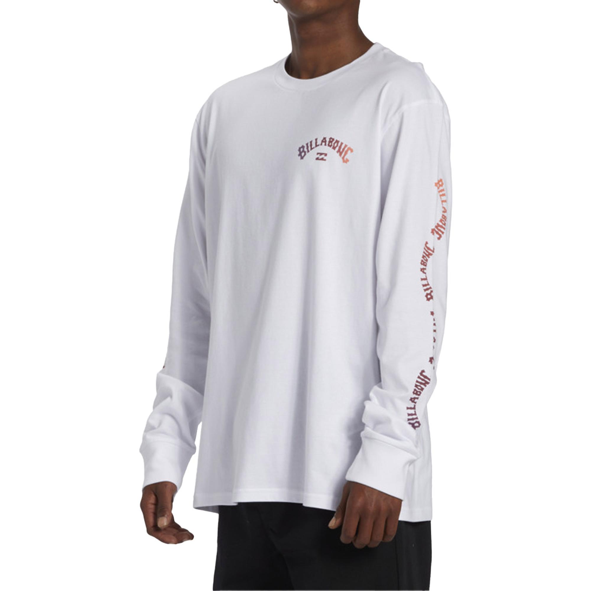 Billabong Snaking Arches Ls Erkek Beyaz Tişört