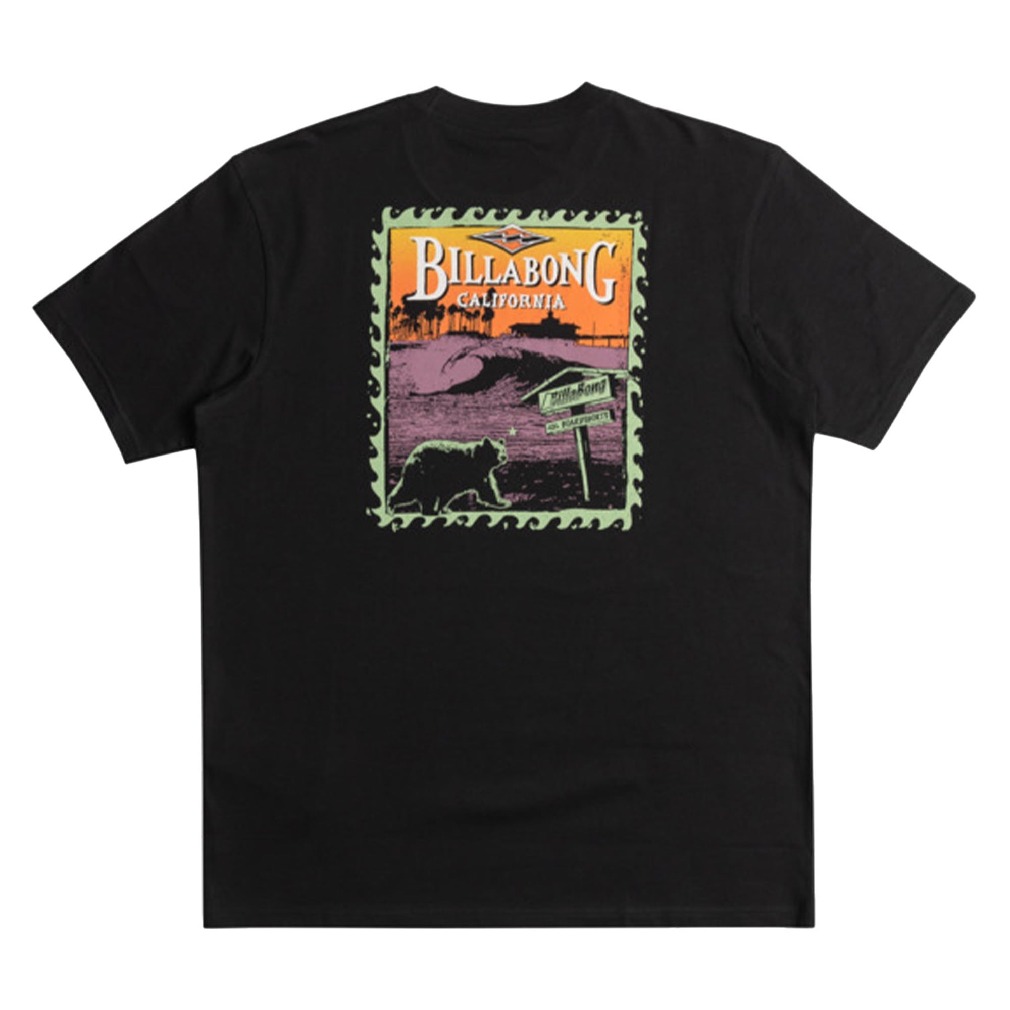Billabong Dreamy Place Tees Erkek Siyah Tişört