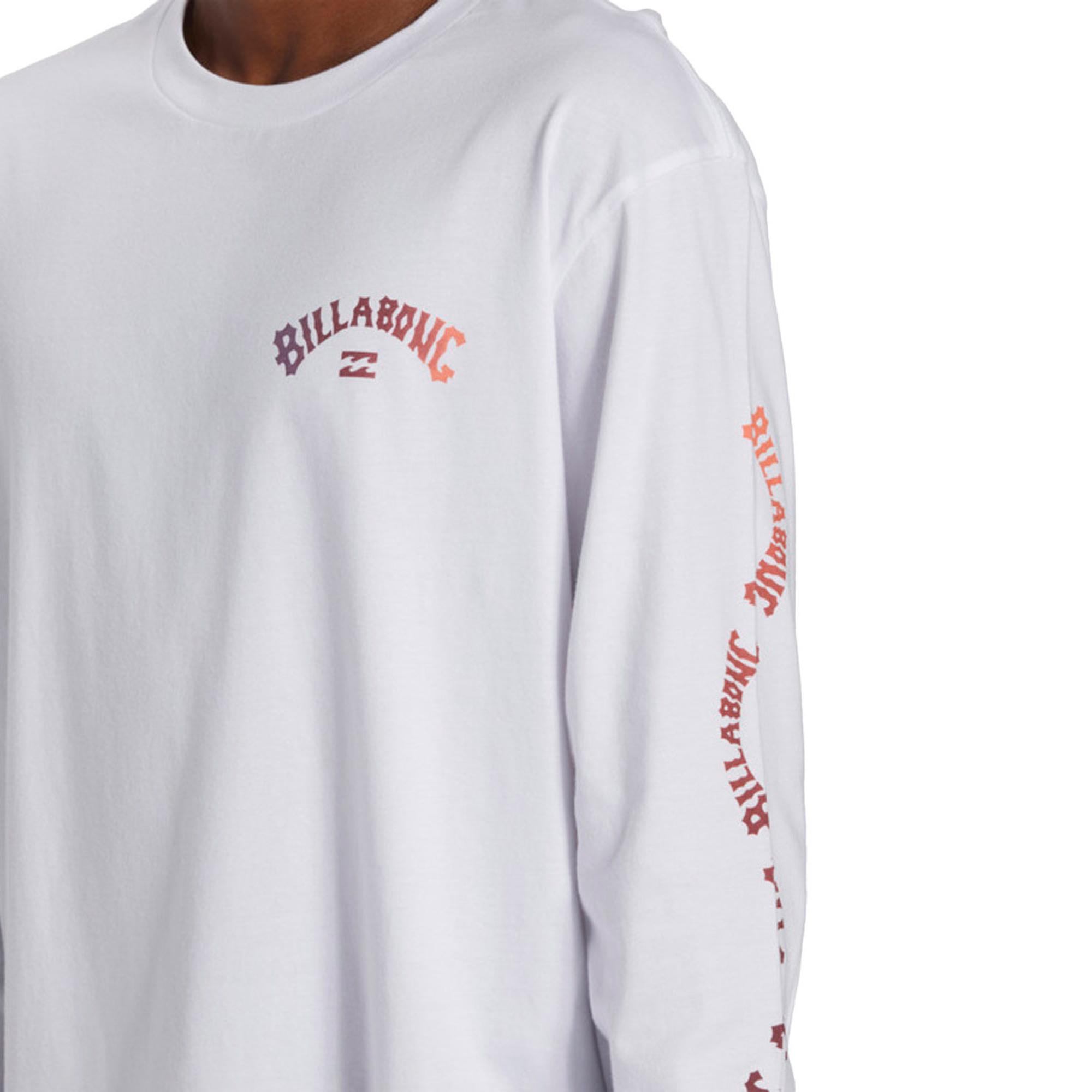 Billabong Snaking Arches Ls Erkek Beyaz Tişört