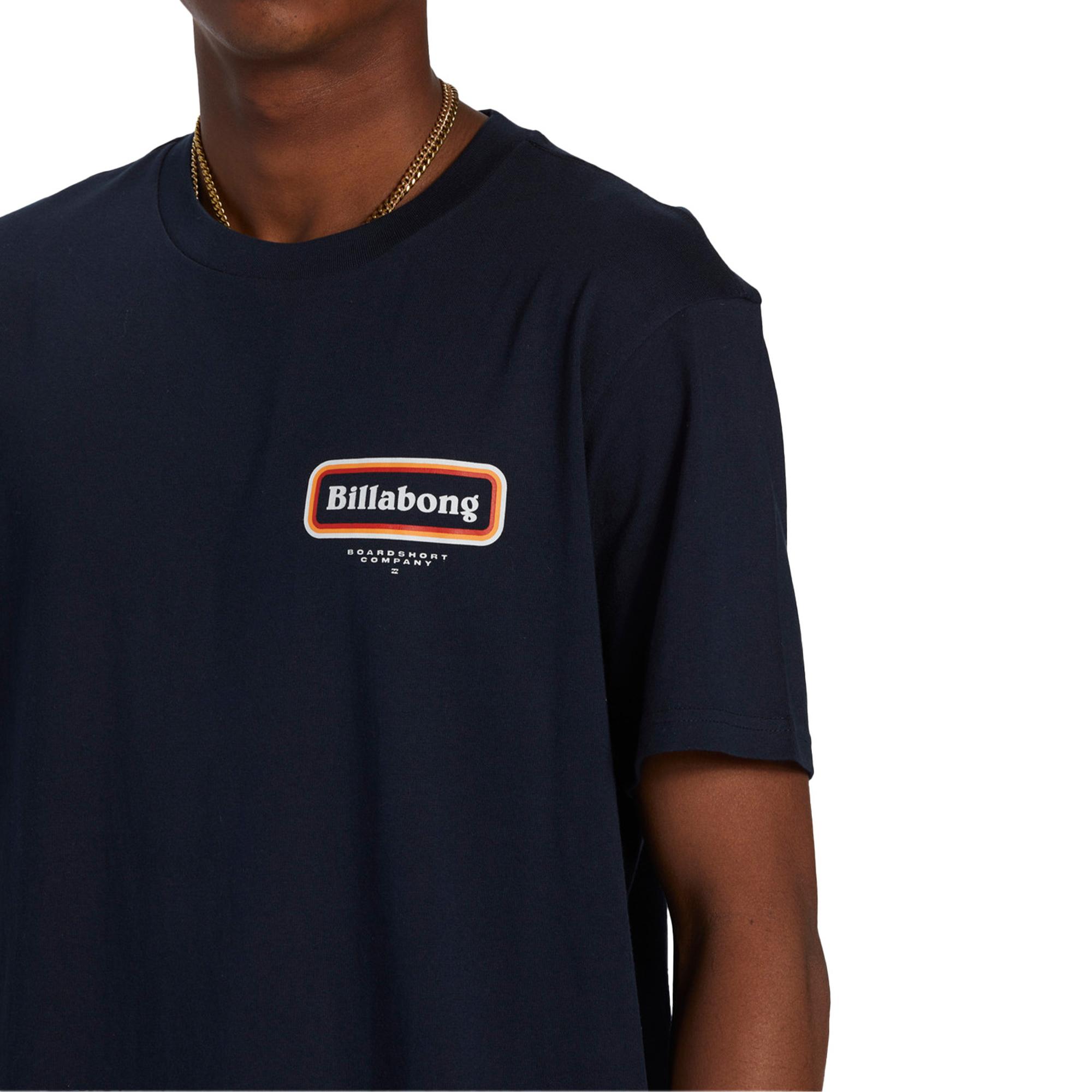 Billabong Walled Tees Erkek Mavi Tişört