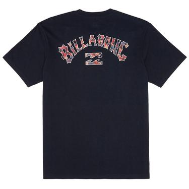  Billabong Arch Fill Tees Erkek Mavi Tişört