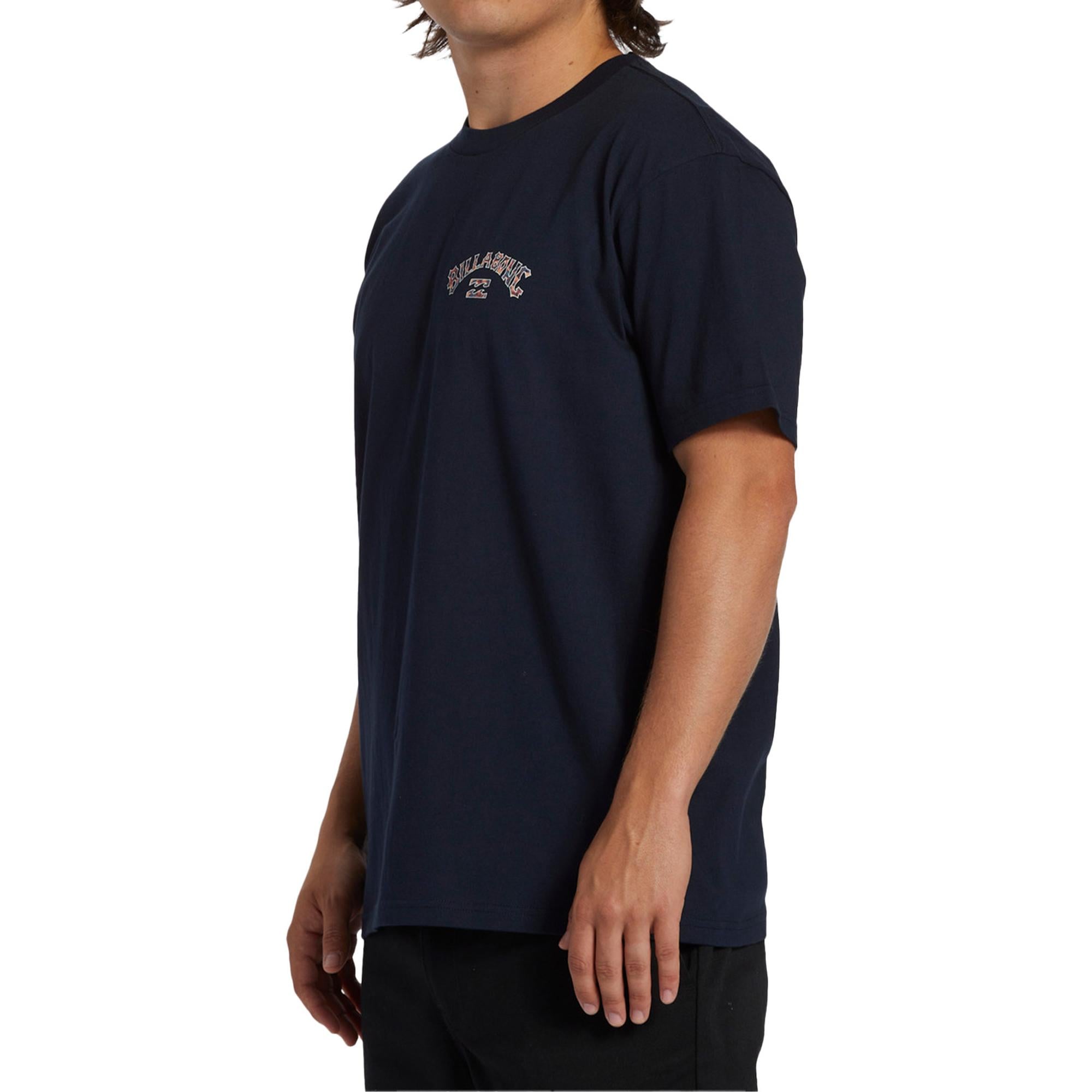 Billabong Arch Fill Tees Erkek Mavi Tişört