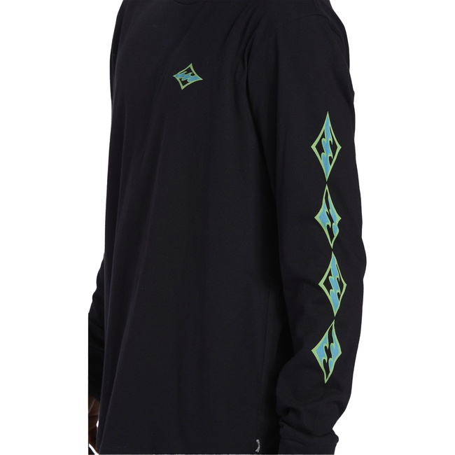  Billabong Dbah Ls Erkek Siyah Tişört