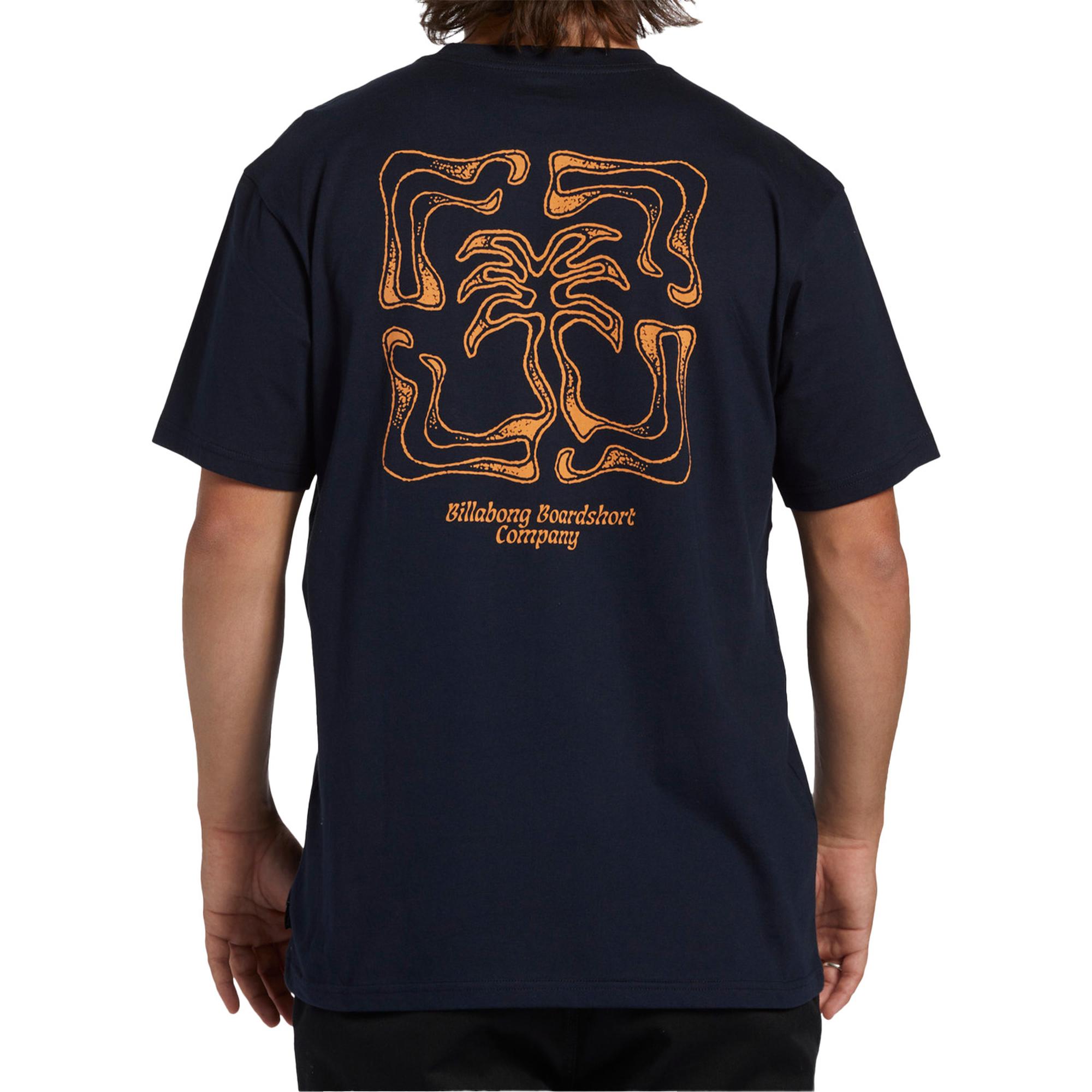 Billabong Troppo Tees Erkek Mavi Tişört