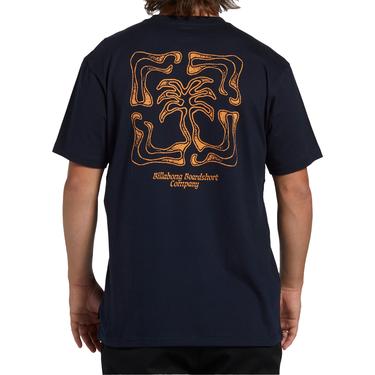  Billabong Troppo Tees Erkek Mavi Tişört