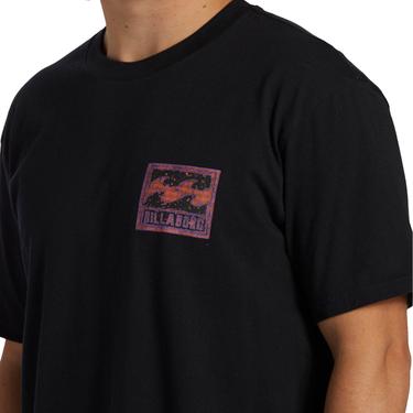  Billabong Crayon Wave Tees Erkek Siyah Tişört