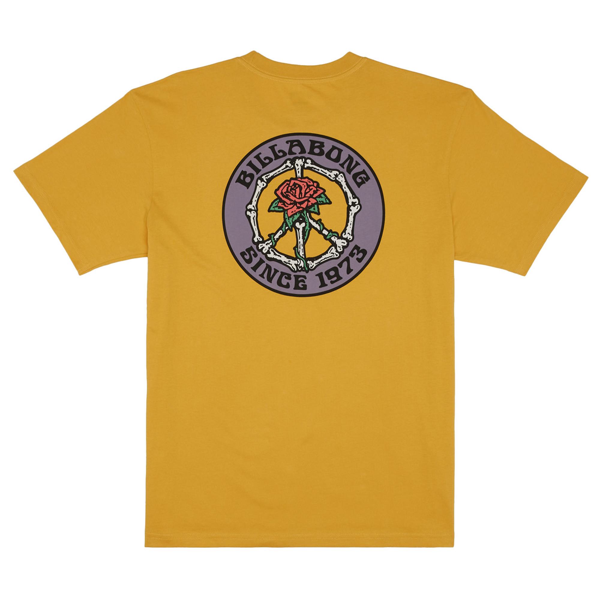 Billabong Bonez Erkek Sarı Tişört