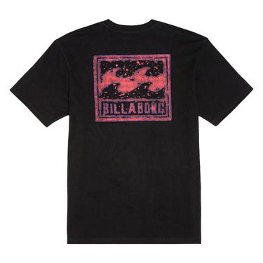  Billabong Crayon Wave Tees Erkek Siyah Tişört