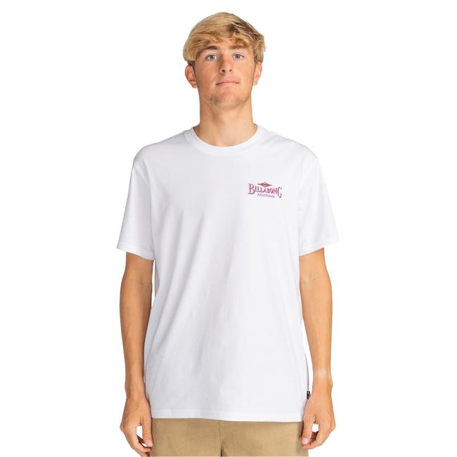  Billabong Dreamy Place Tees Erkek Beyaz Tişört