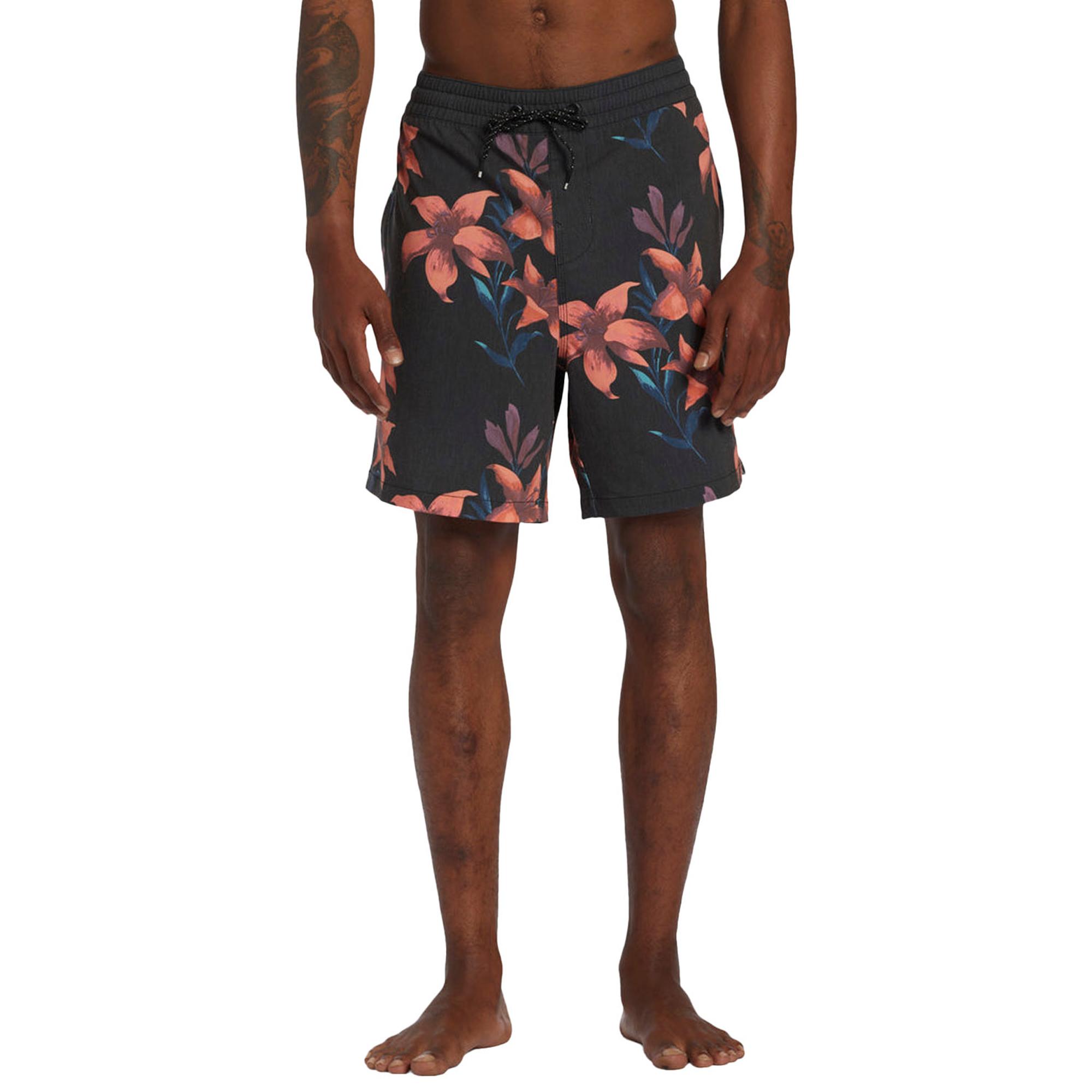 Billabong Sundays Layback Erkek Siyah Volley Short