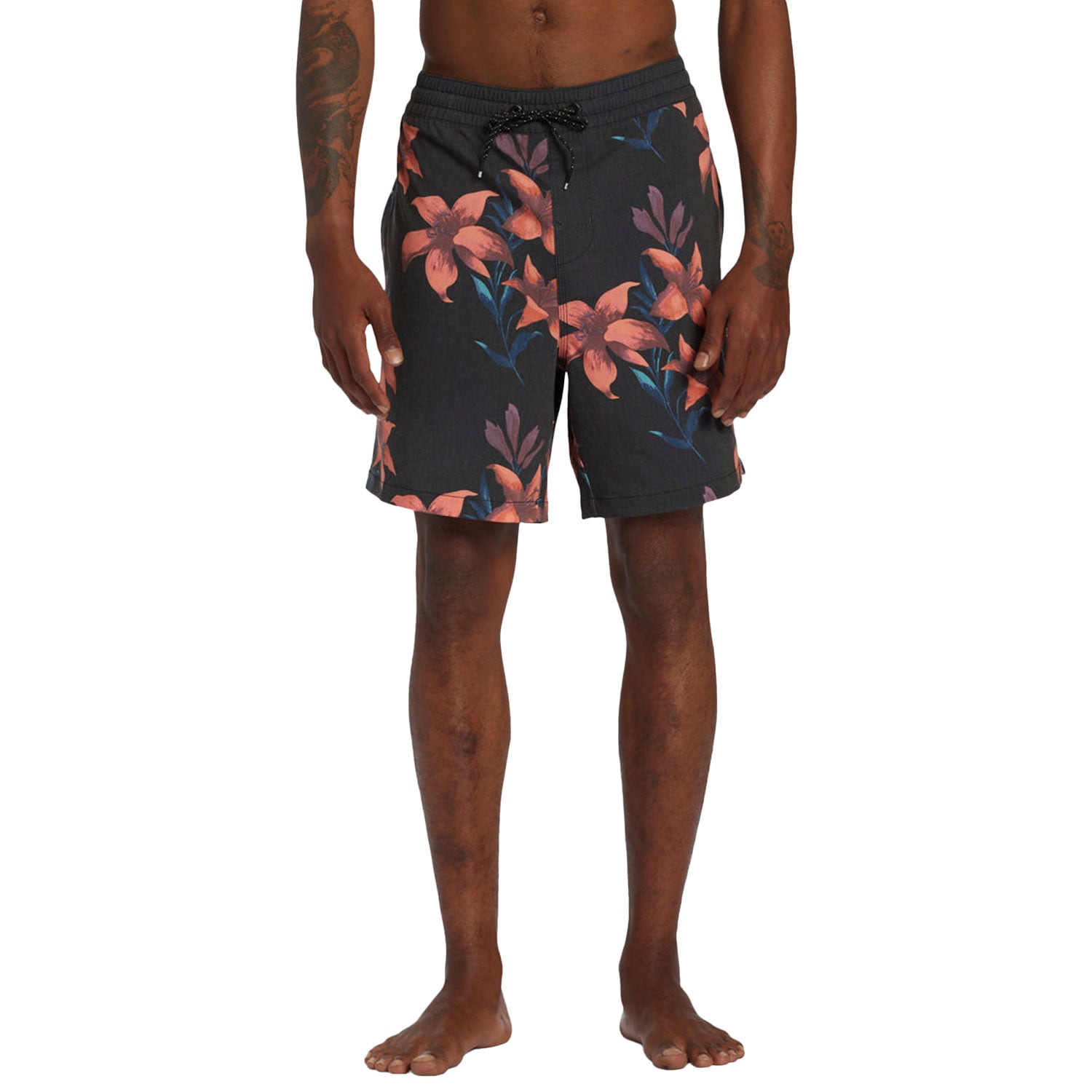  Billabong Sundays Layback Erkek Siyah Volley Short