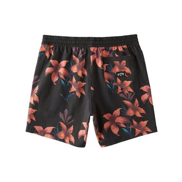  Billabong Sundays Layback Erkek Siyah Volley Short