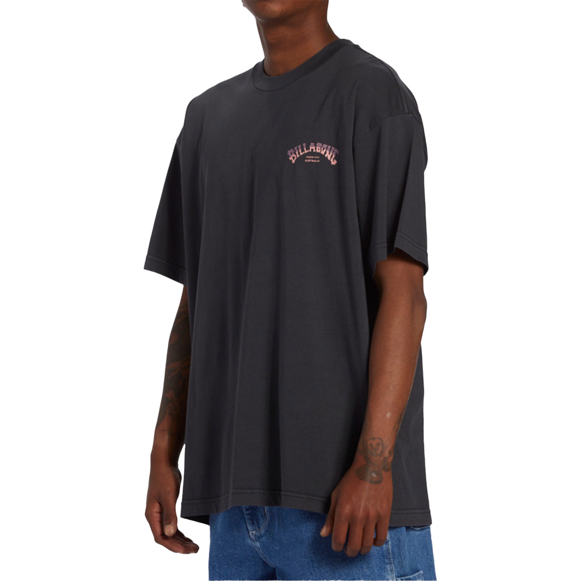 Billabong Collision Tees Erkek Siyah Tişört