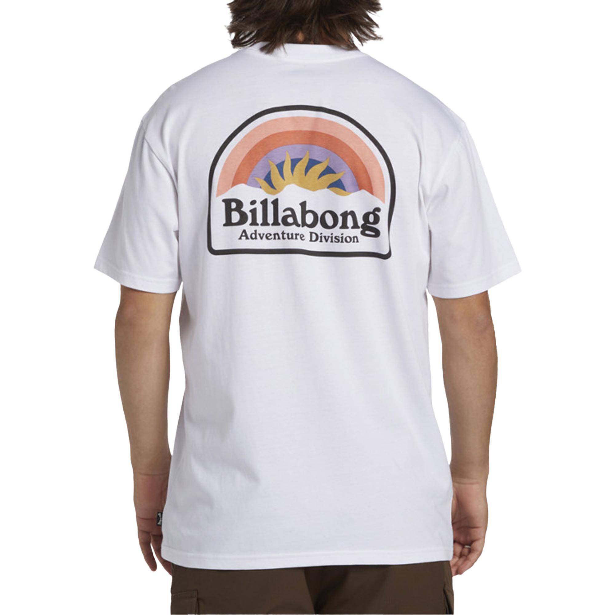 Billabong Sun Up Ss Erkek Beyaz Tişört