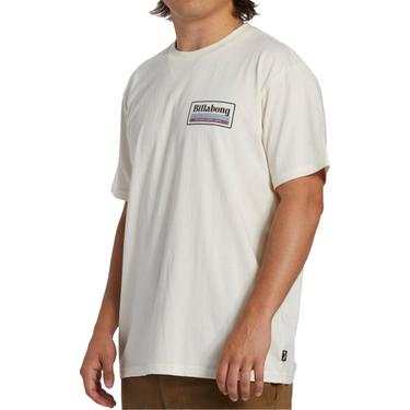  Billabong Walled Tees Erkek Beyaz Tişört