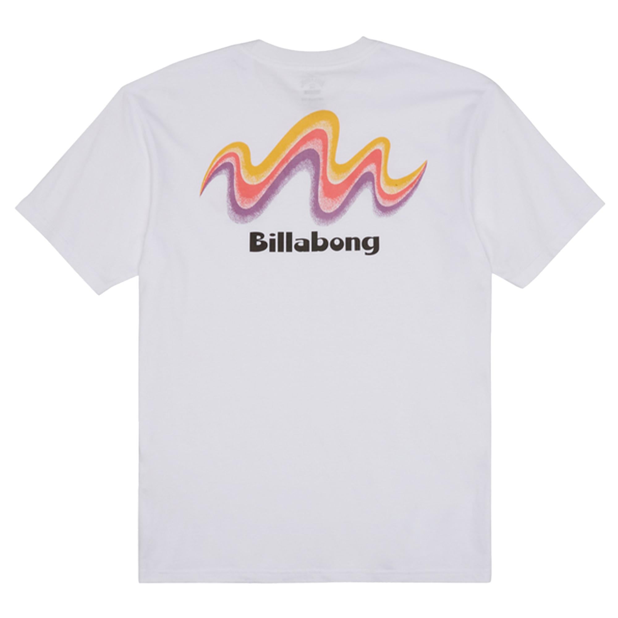 Billabong Segment Tees Erkek Beyaz Tişört