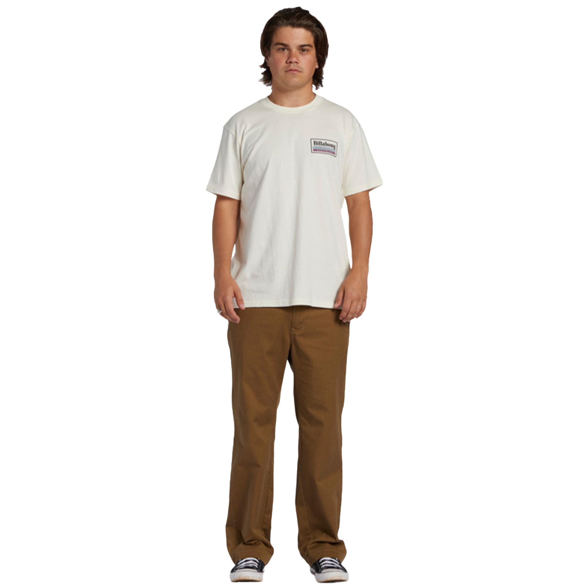 Billabong Walled Tees Erkek Beyaz Tişört