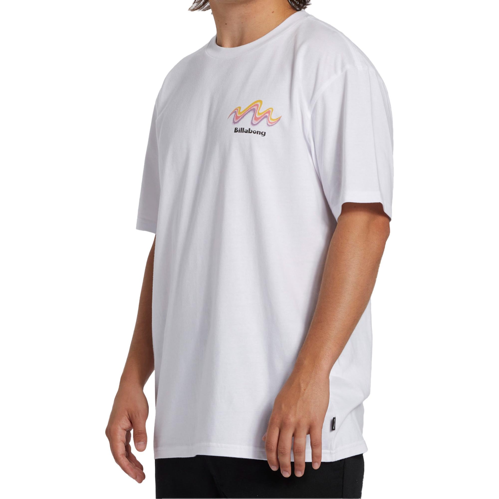 Billabong Segment Tees Erkek Beyaz Tişört