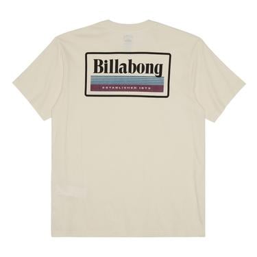  Billabong Walled Tees Erkek Beyaz Tişört