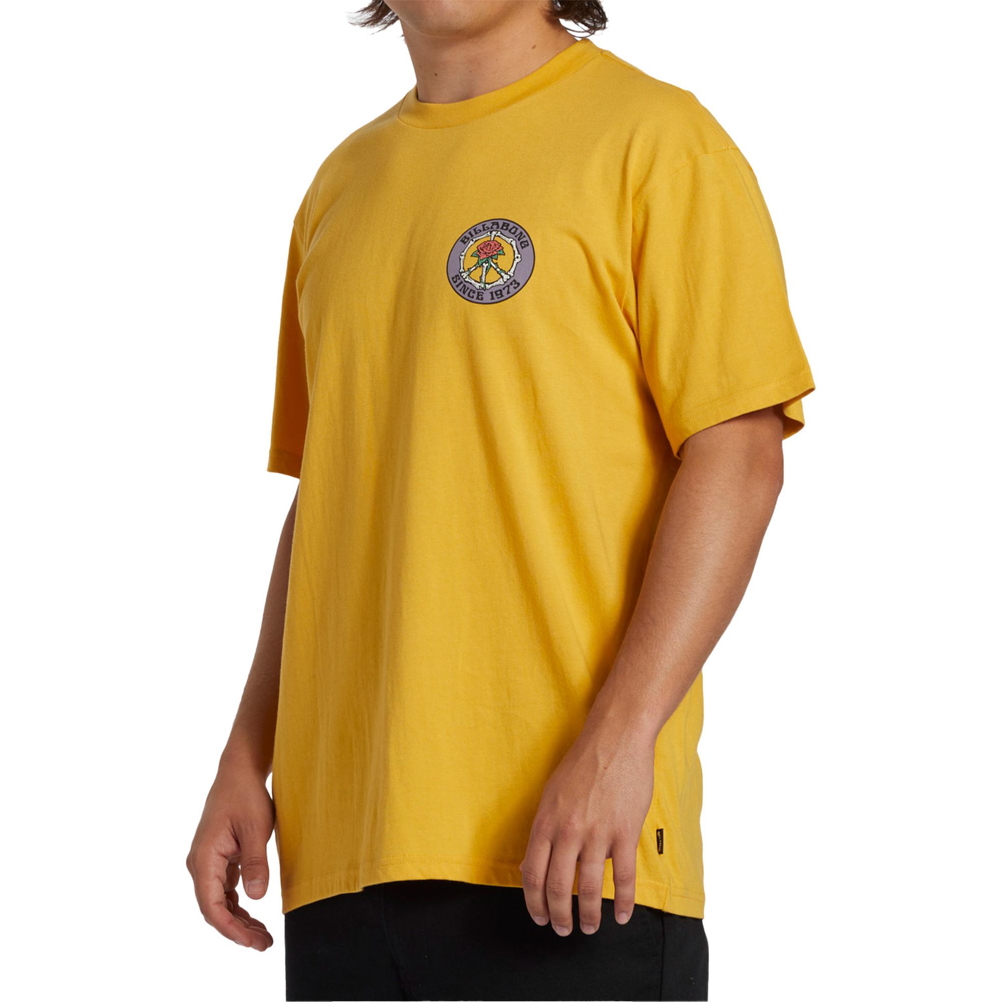 Billabong Bonez Erkek Sarı Tişört