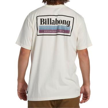  Billabong Walled Tees Erkek Beyaz Tişört