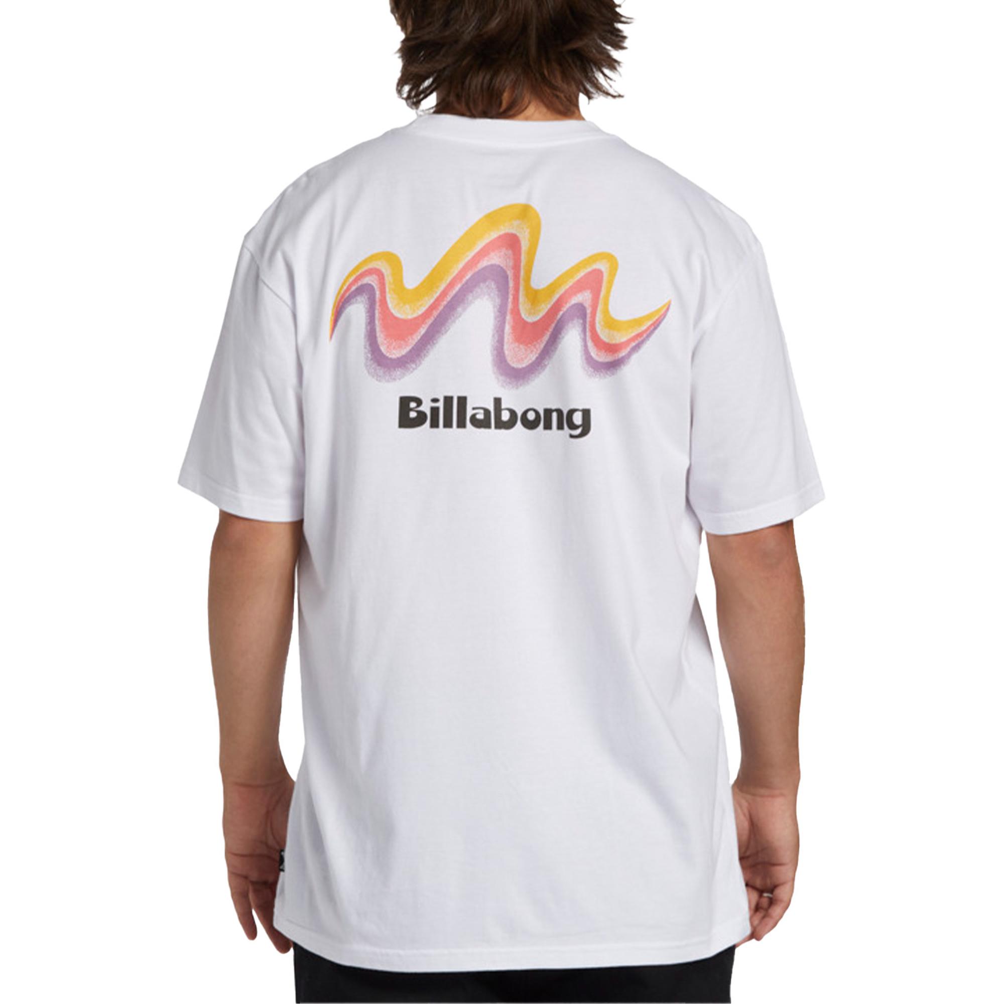 Billabong Segment Tees Erkek Beyaz Tişört