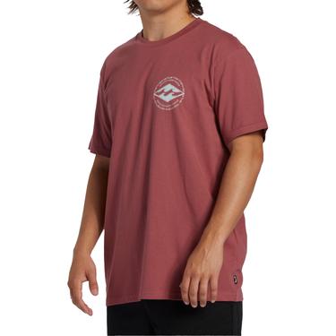  Billabong Rotor Diamond Tees Erkek Kırmızı Tişört