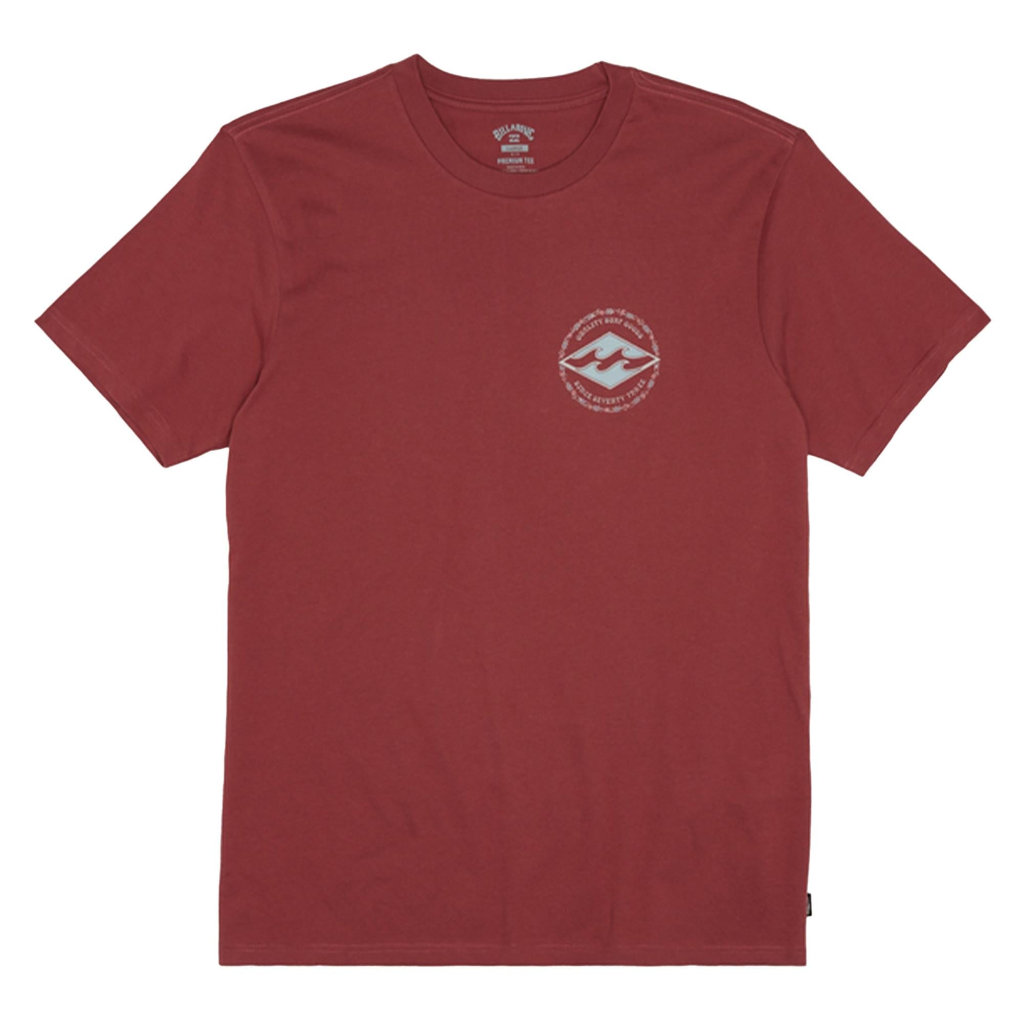 Billabong Rotor Diamond Tees Erkek Kırmızı Tişört