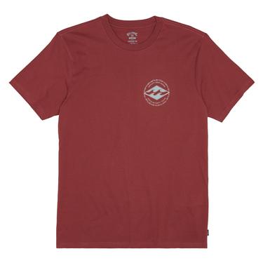  Billabong Rotor Diamond Tees Erkek Kırmızı Tişört