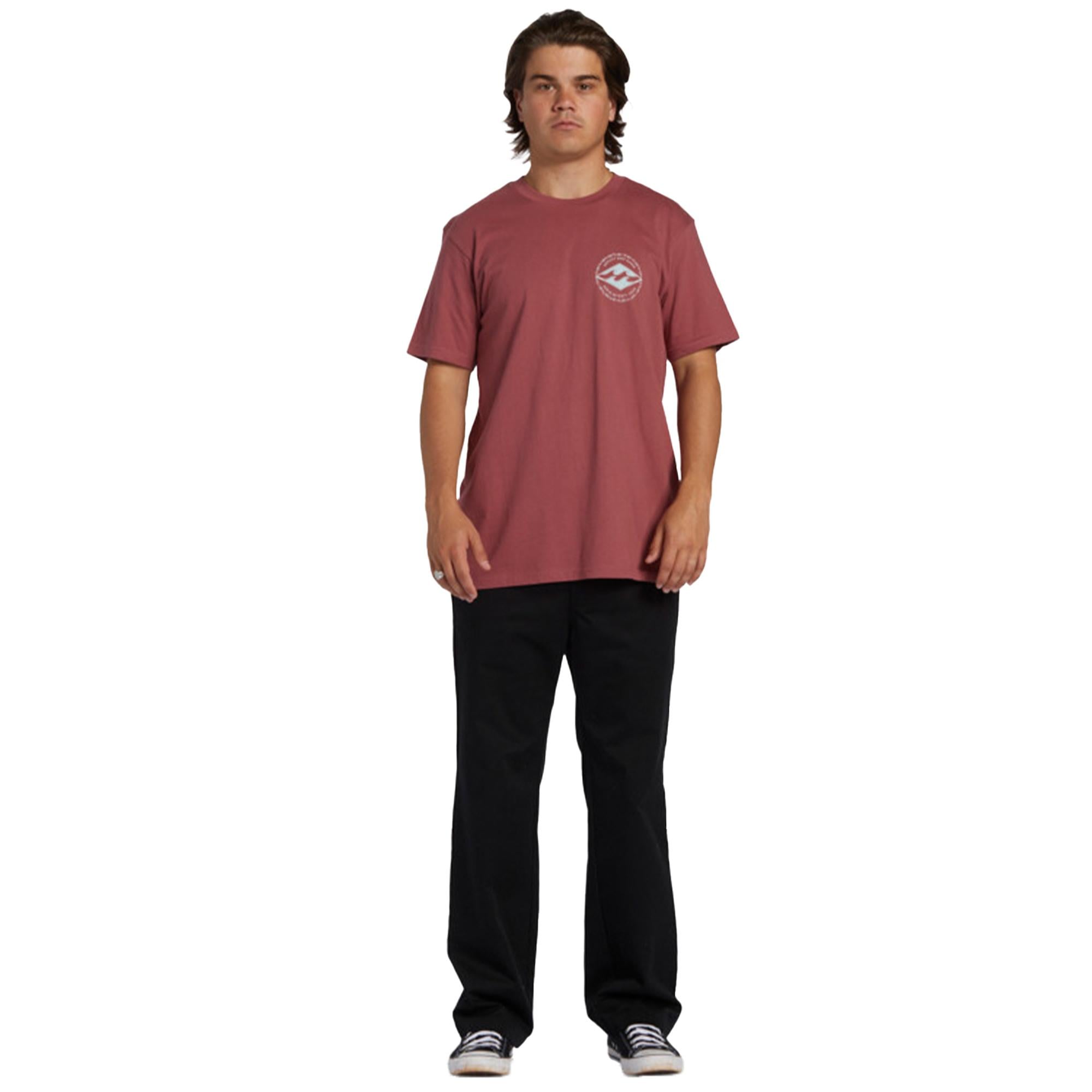 Billabong Rotor Diamond Tees Erkek Kırmızı Tişört