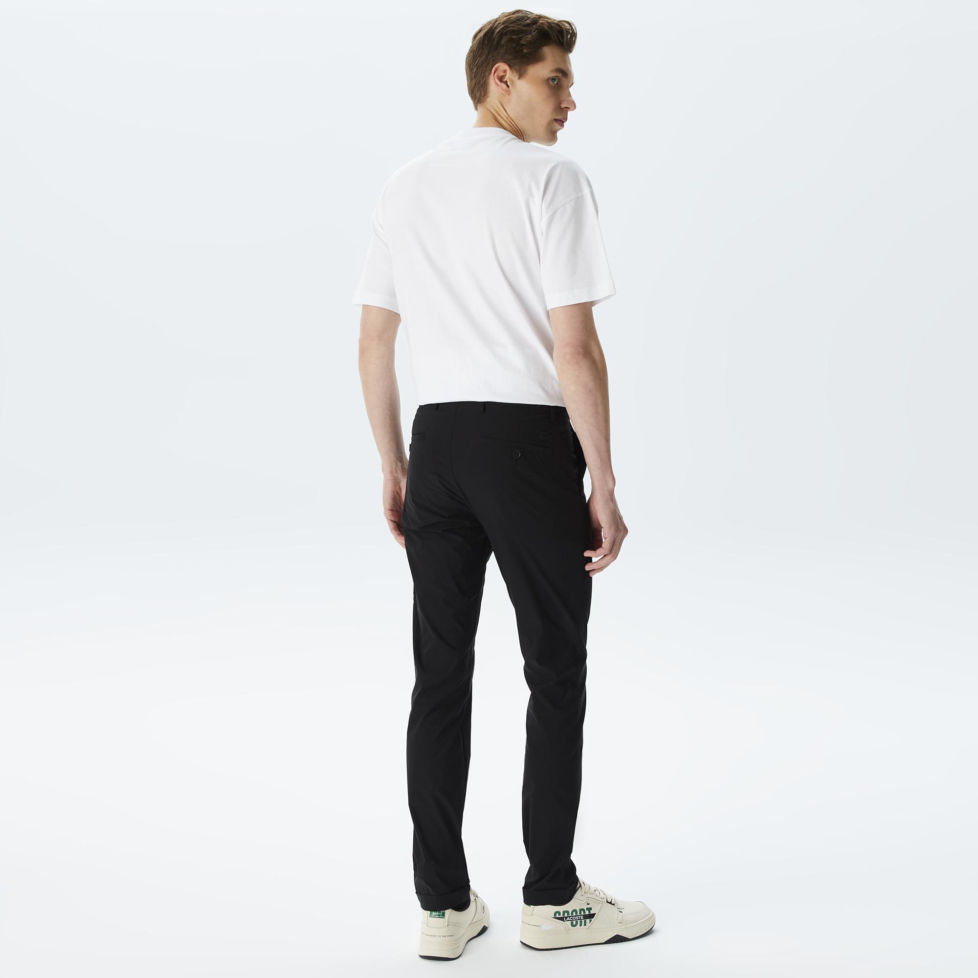 Lacoste Erkek Slim Fit Siyah Pantolon