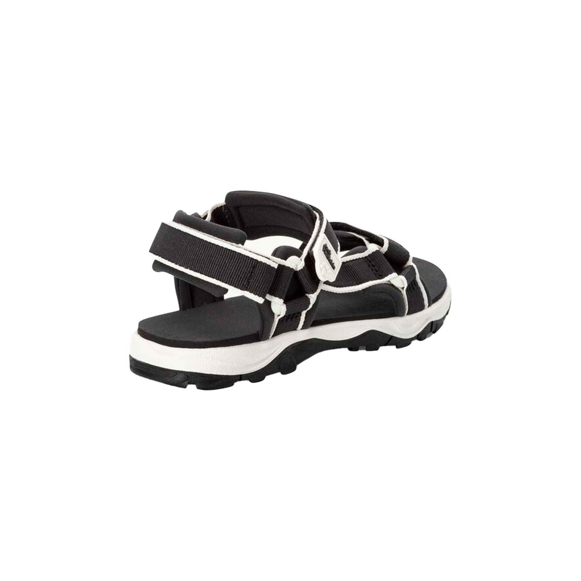 Jack Wolfskin Seven Seas 3 K Unisex Çocuk Siyah Sandalet