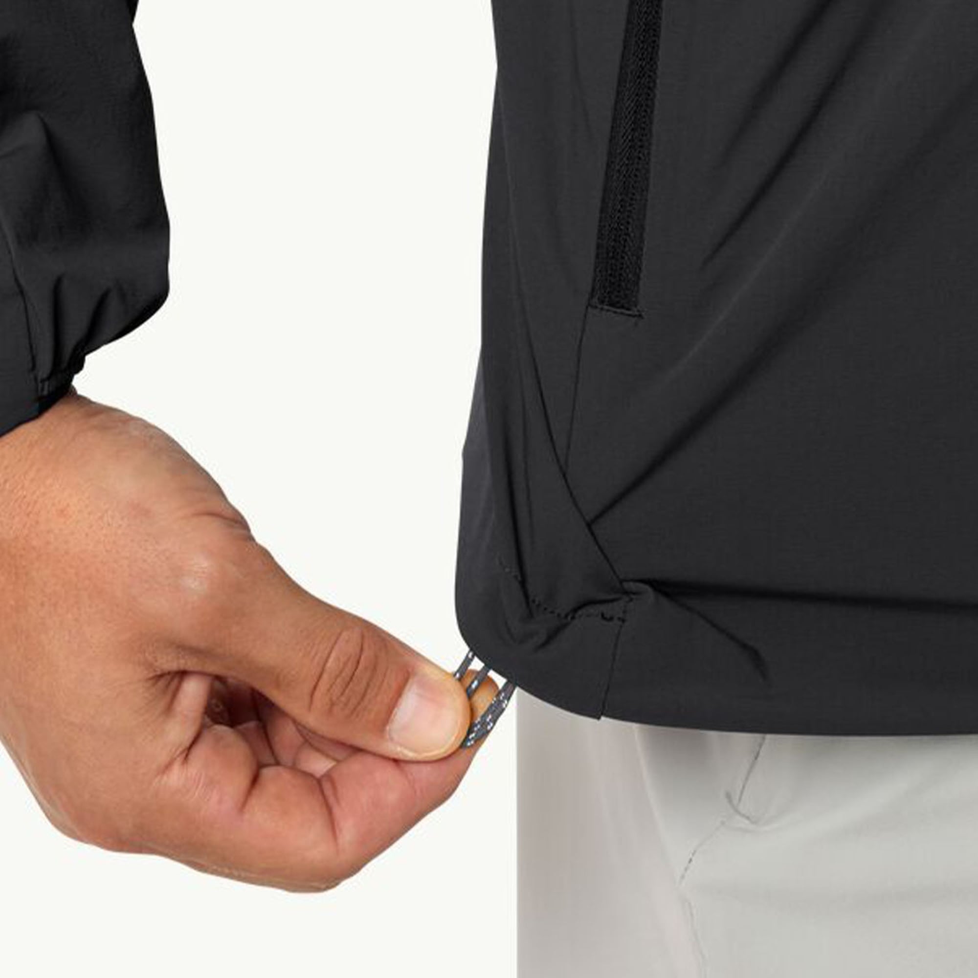 Jack Wolfskin Prelight Erkek Siyah Outdoor Ceketi