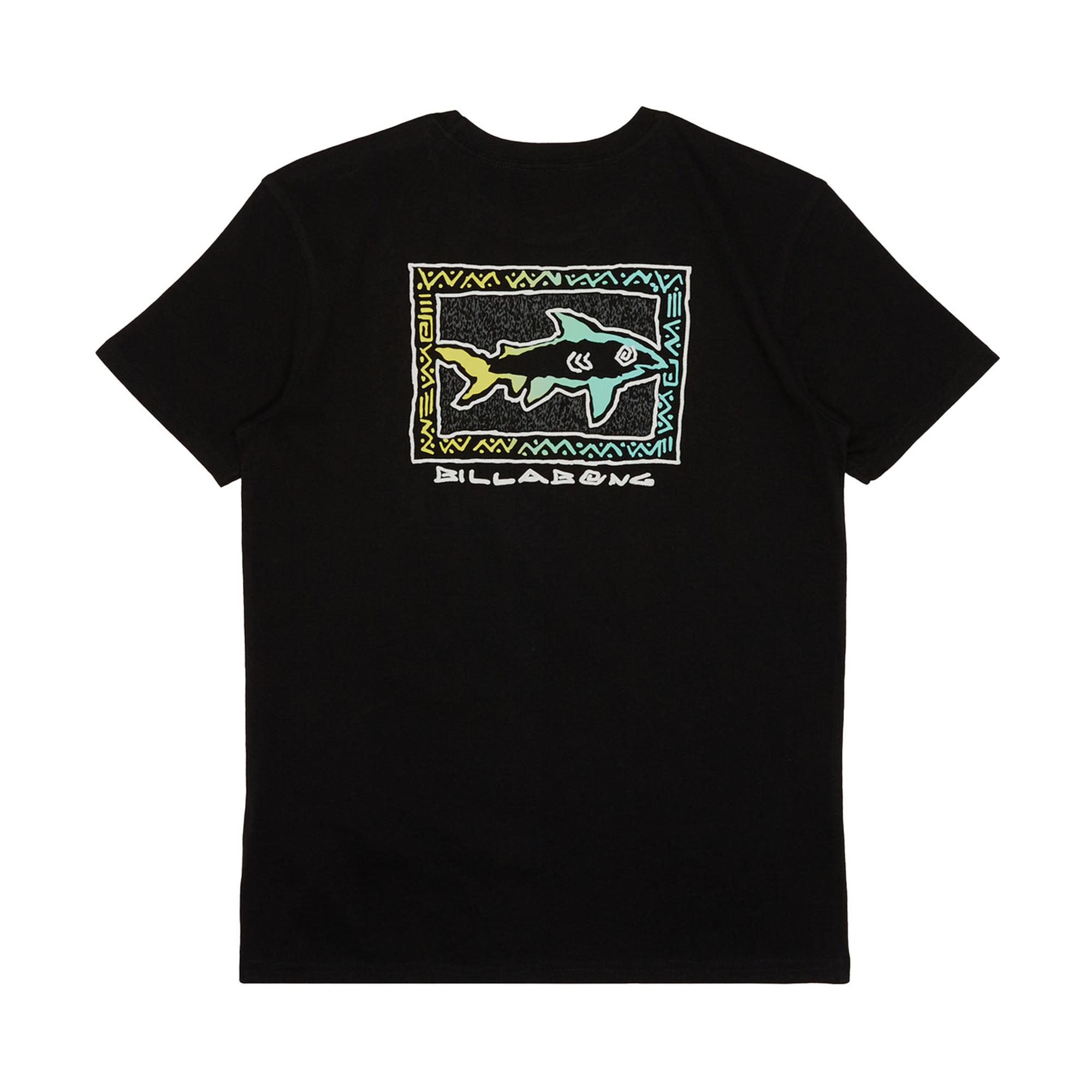 Billabong Sharky Ss Erkek Çocuk Siyah Tişört