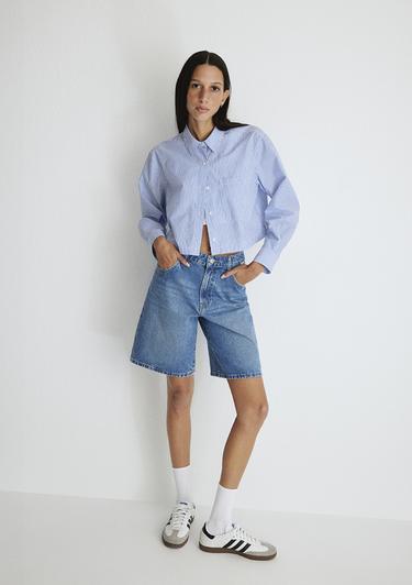  Mavi Melina All Blue İndigo Mavisi Jean Şort 1410144-87086