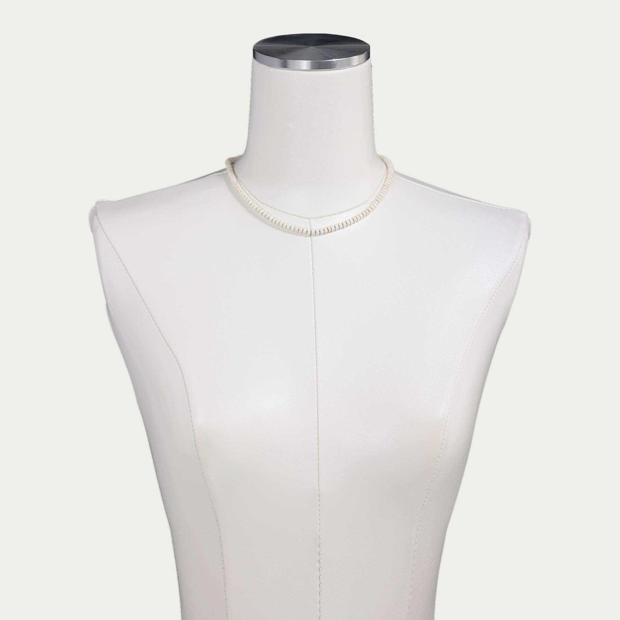 Doğal Taş Ve Cam Boncuklu Kolye